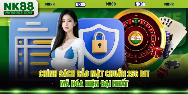 Chính sách bảo mật chuẩn 256 bit mã hóa hiện đại nhất